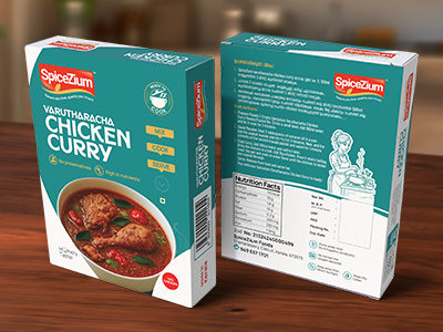 Varutharacha Chicken Curry 
